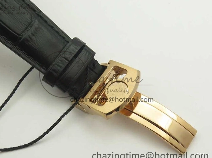 MIROTIME 0406 Thermal Portuguese Real PR Real Annual Calendar IW503501 RG ZF 1:1 Best Edition White Dial on Black Leather Strap A 7150